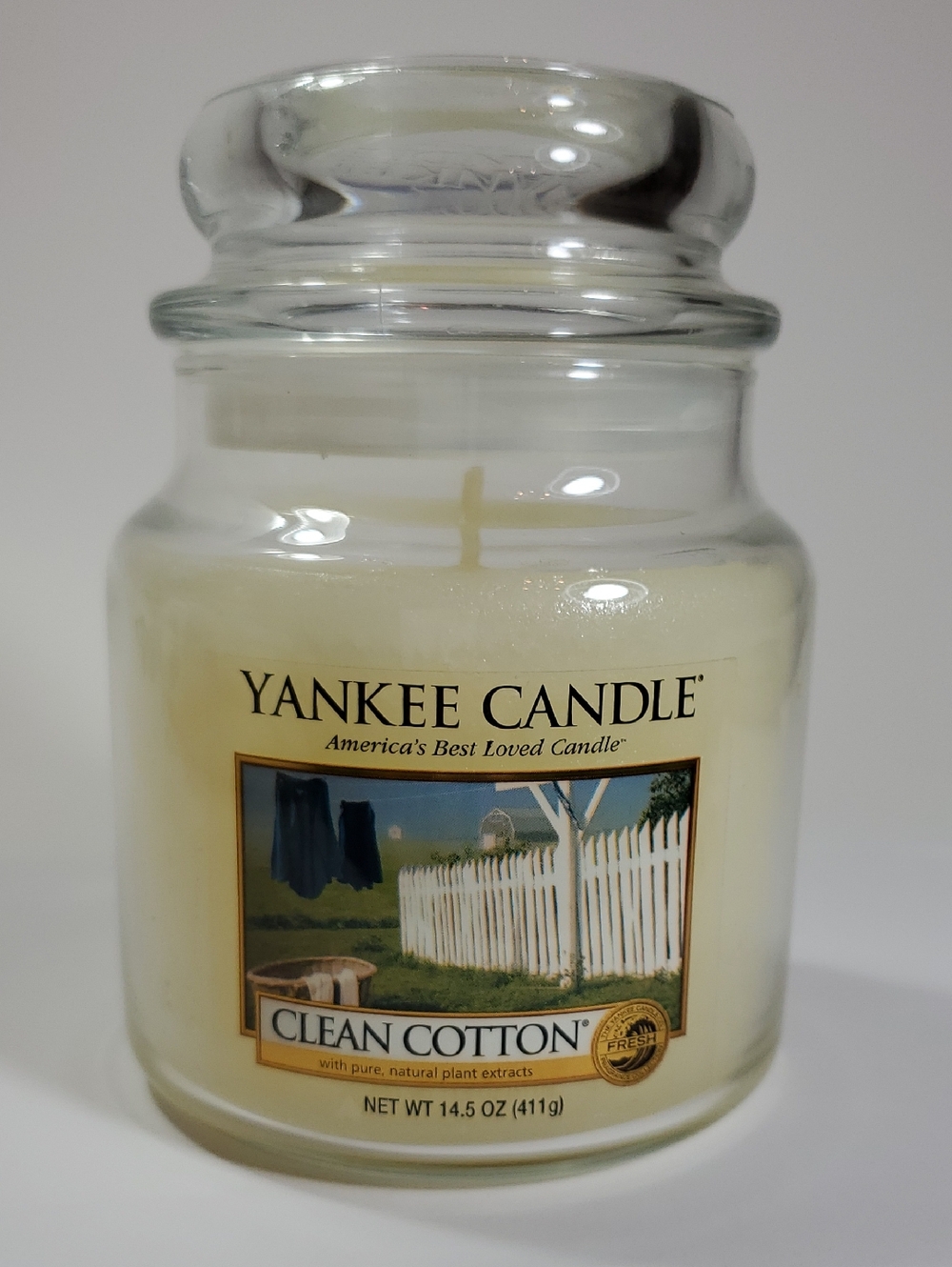 Yankee Candle "Clean Cotton" Csndle